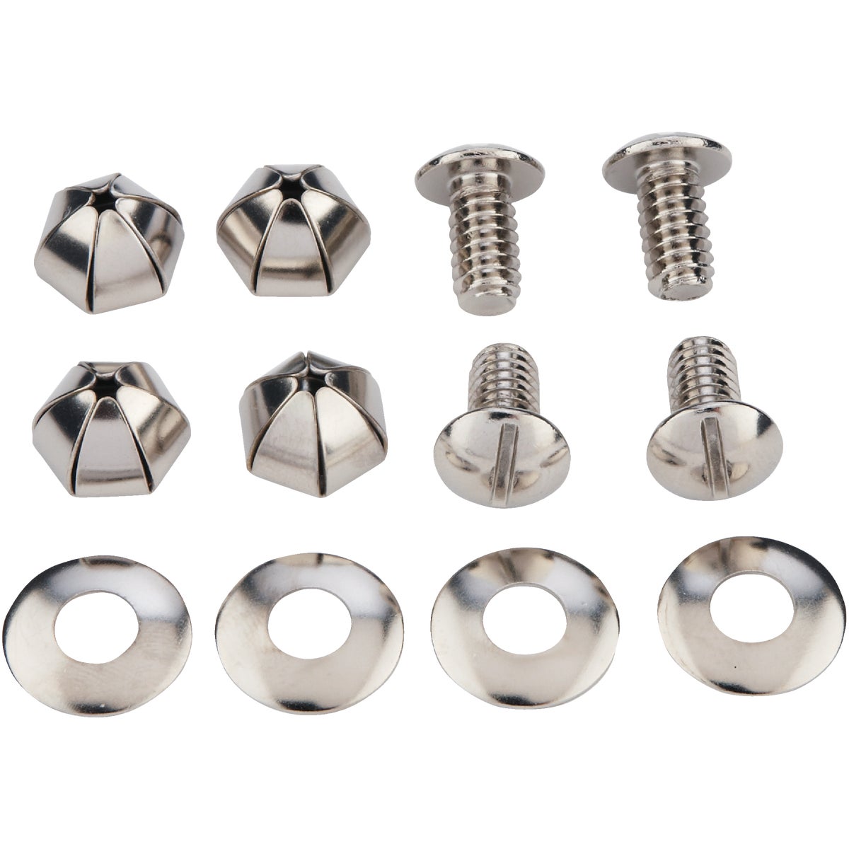 Custom Accessories Metal License Fasteners