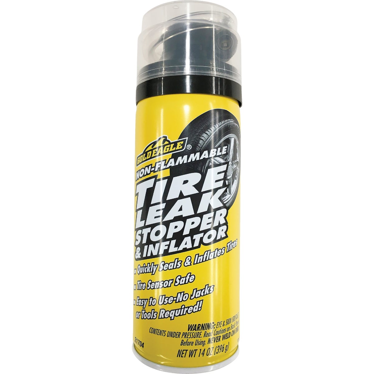 Gold Eagle Tire Leak Stopper And Inflator