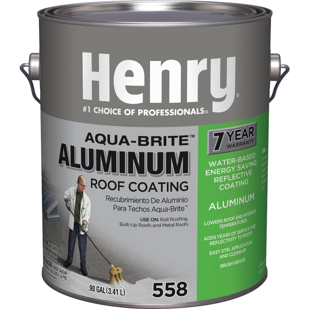 GAL ALUM ROOF COATING - HE558107 by Henry Company