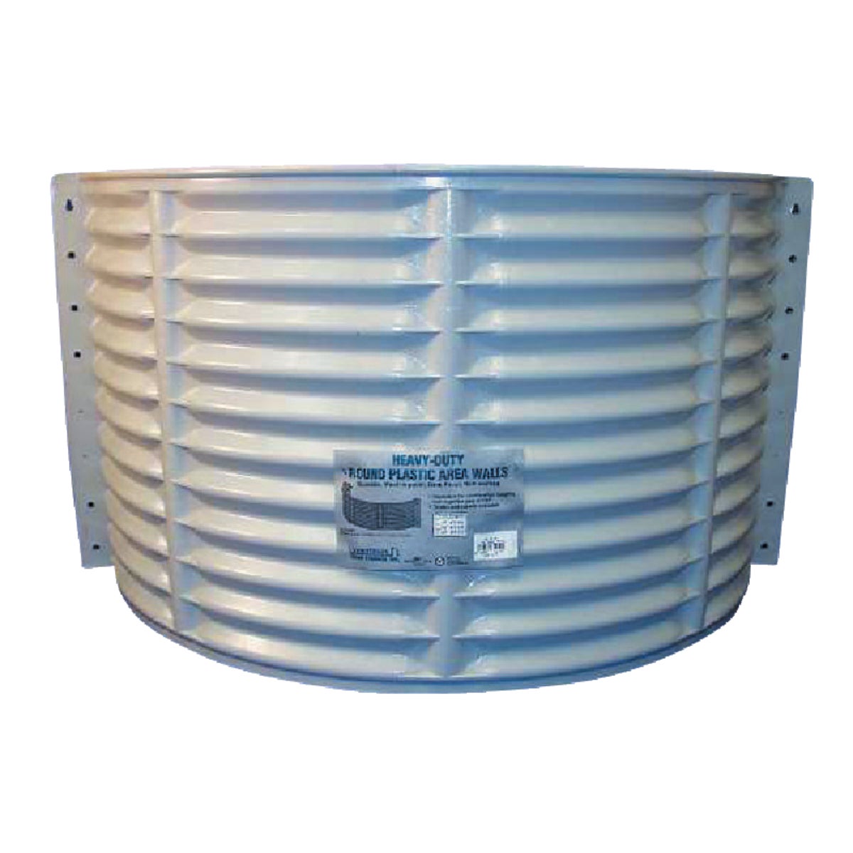 PLASTIC AREA WALL - 75210-24 by Amerimax Home Prod