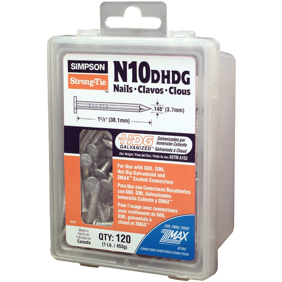Simpson Strong-Tie 1LB 10DX1-1/2