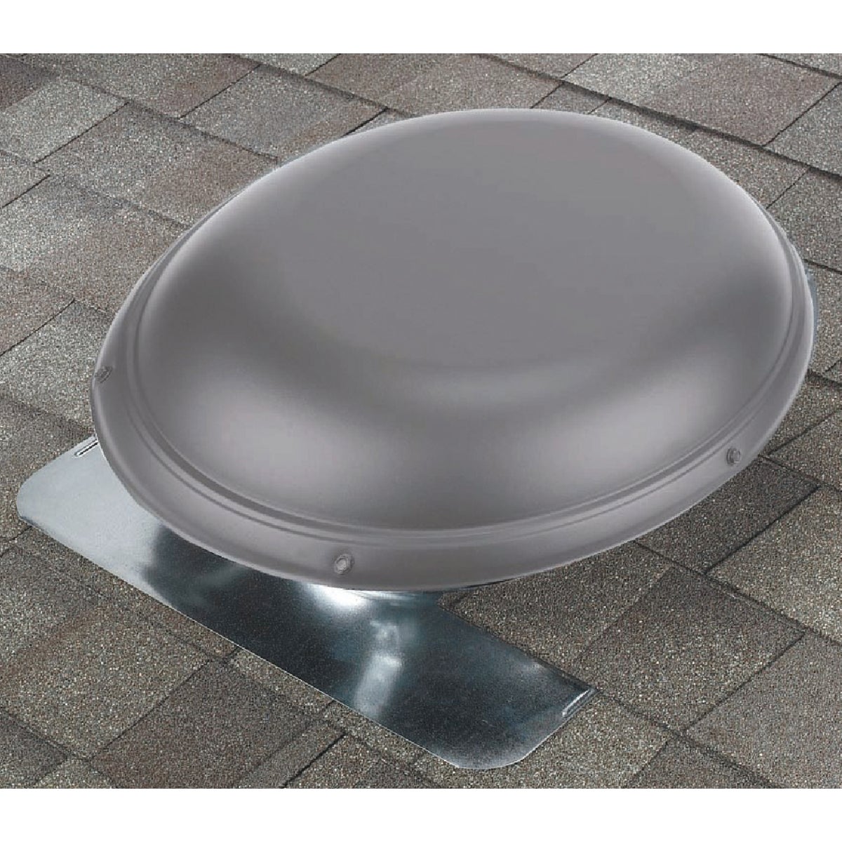 144" GRY ALM RND RF VENT - B144MF by Air Vent Inc