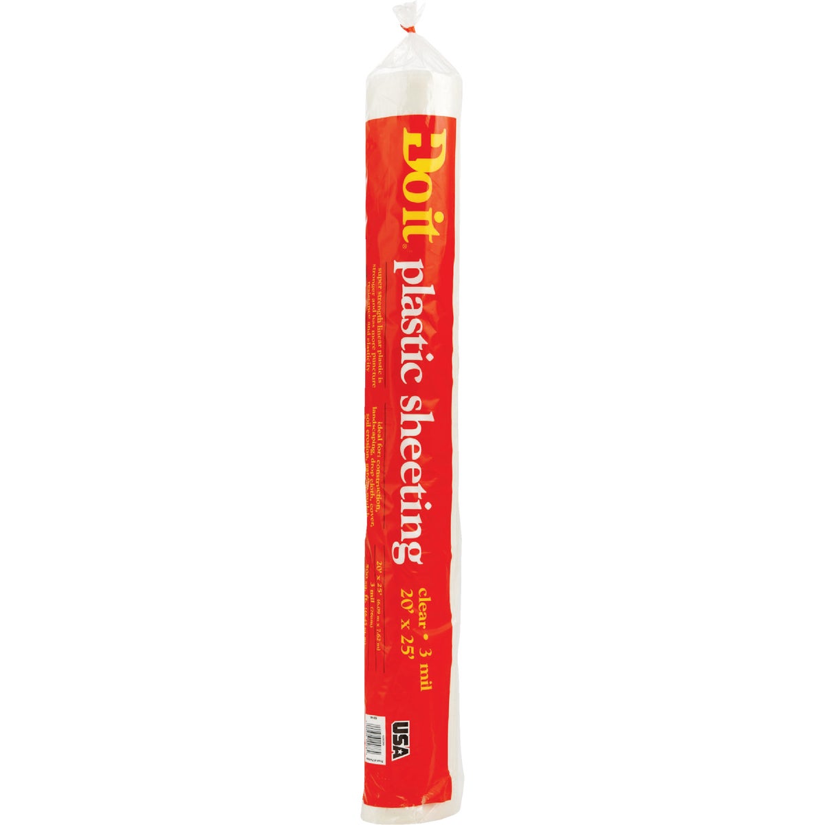 20X25 3MIL CLR POLY FILM - 626146 by Berry Plastics