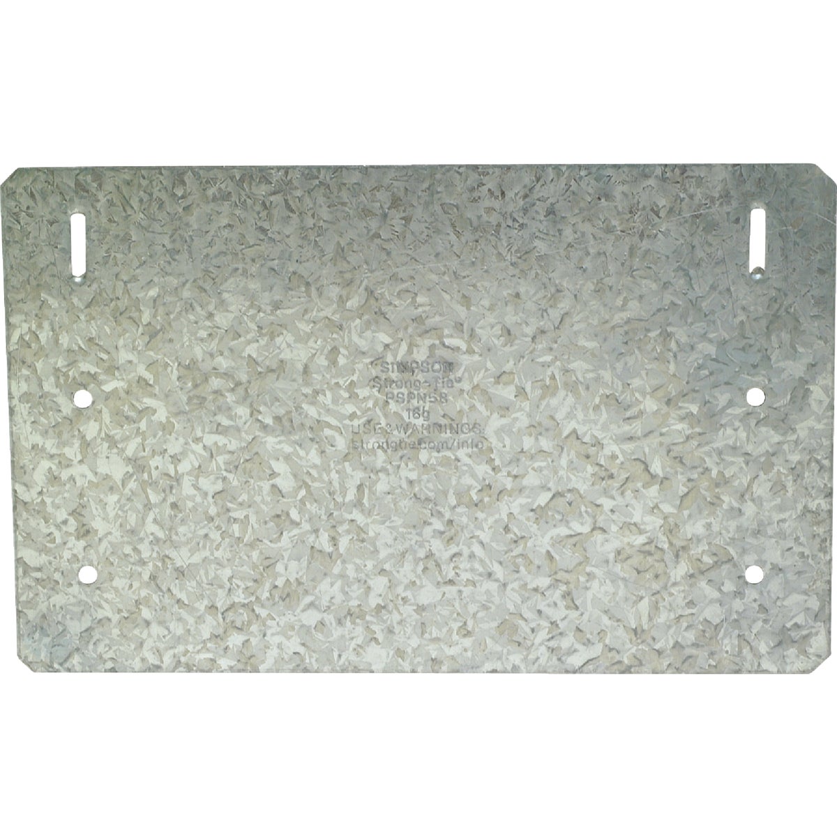 5X8 PROTECTIVE PLATE - PSPN58 by Simpson Strong Tie