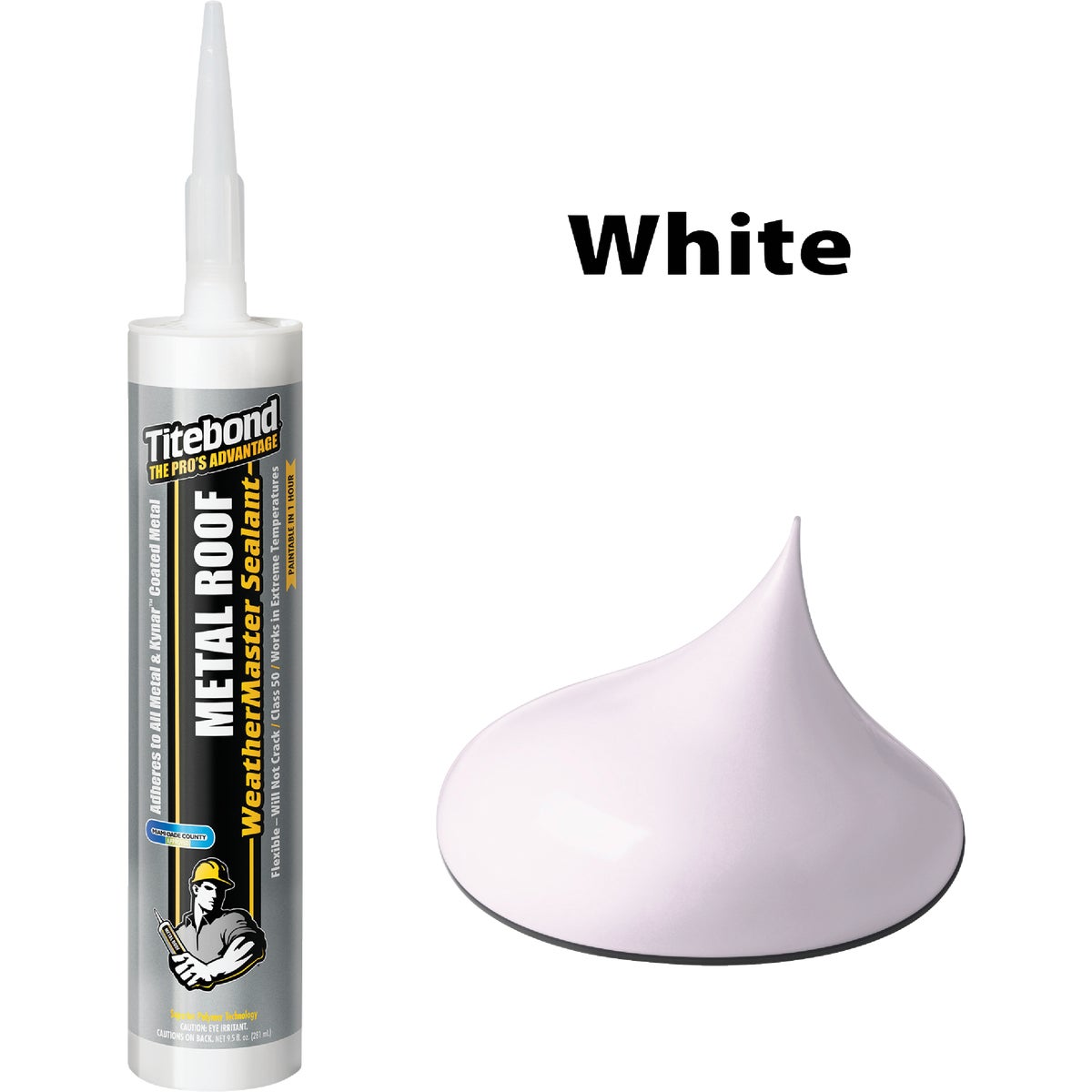 10OZ WHITE METAL SEALANT - 61001 by Franklin Interl