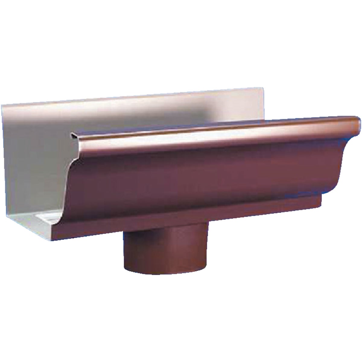 BRN END W/DROP - 3301019 by Amerimax Home Prod