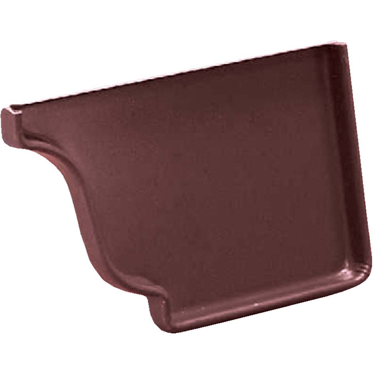 BROWN RIGHT END CAP - 3320619 by Amerimax Home Prod