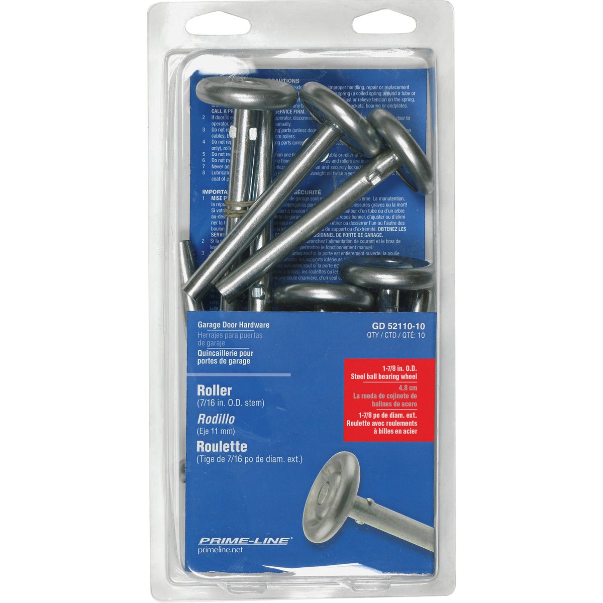 7/16" STANDARD ROLLER - N280016 by National Mfg Co