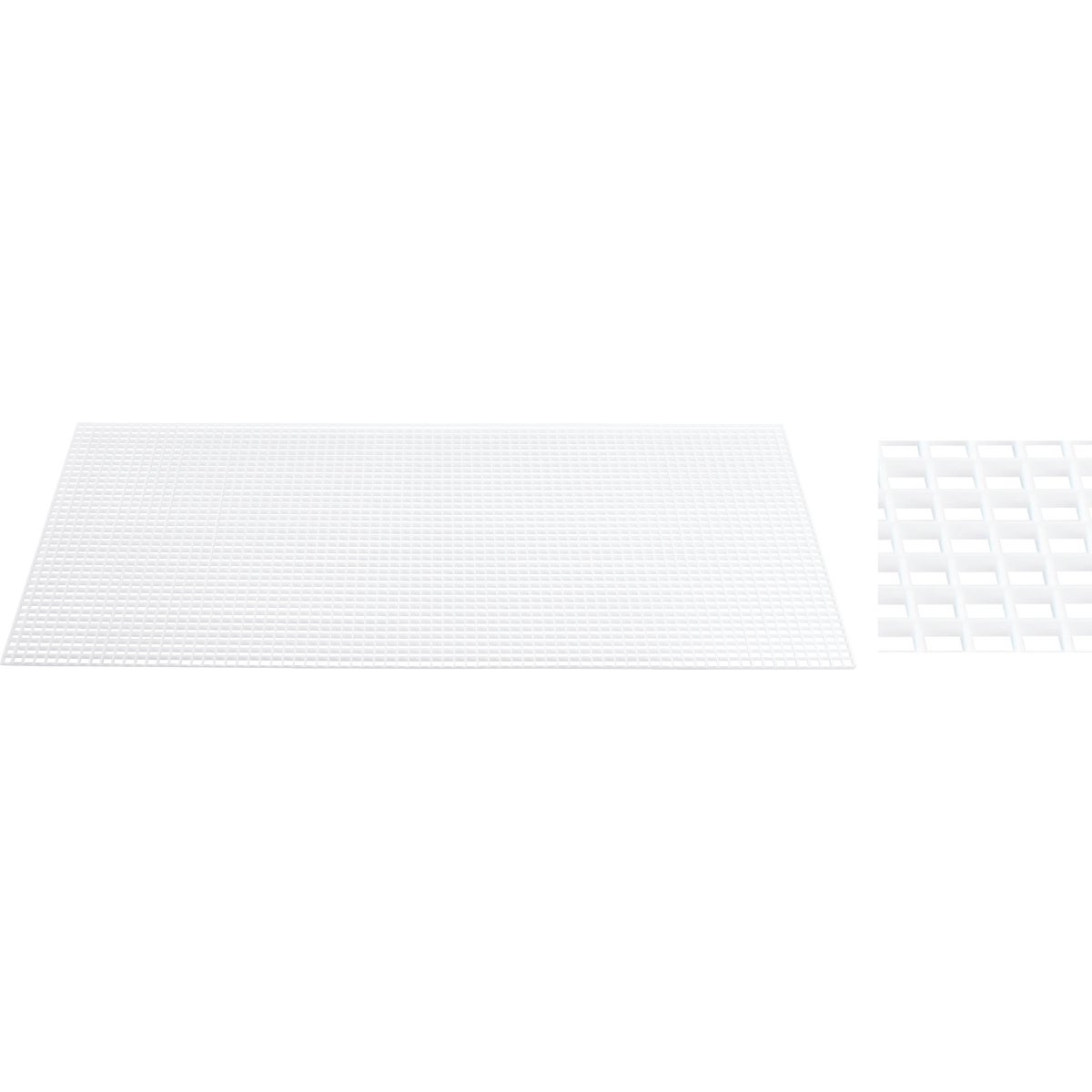 3/8" WHT EGG CRATE PANEL - 1199233A by Plaskolite Inc