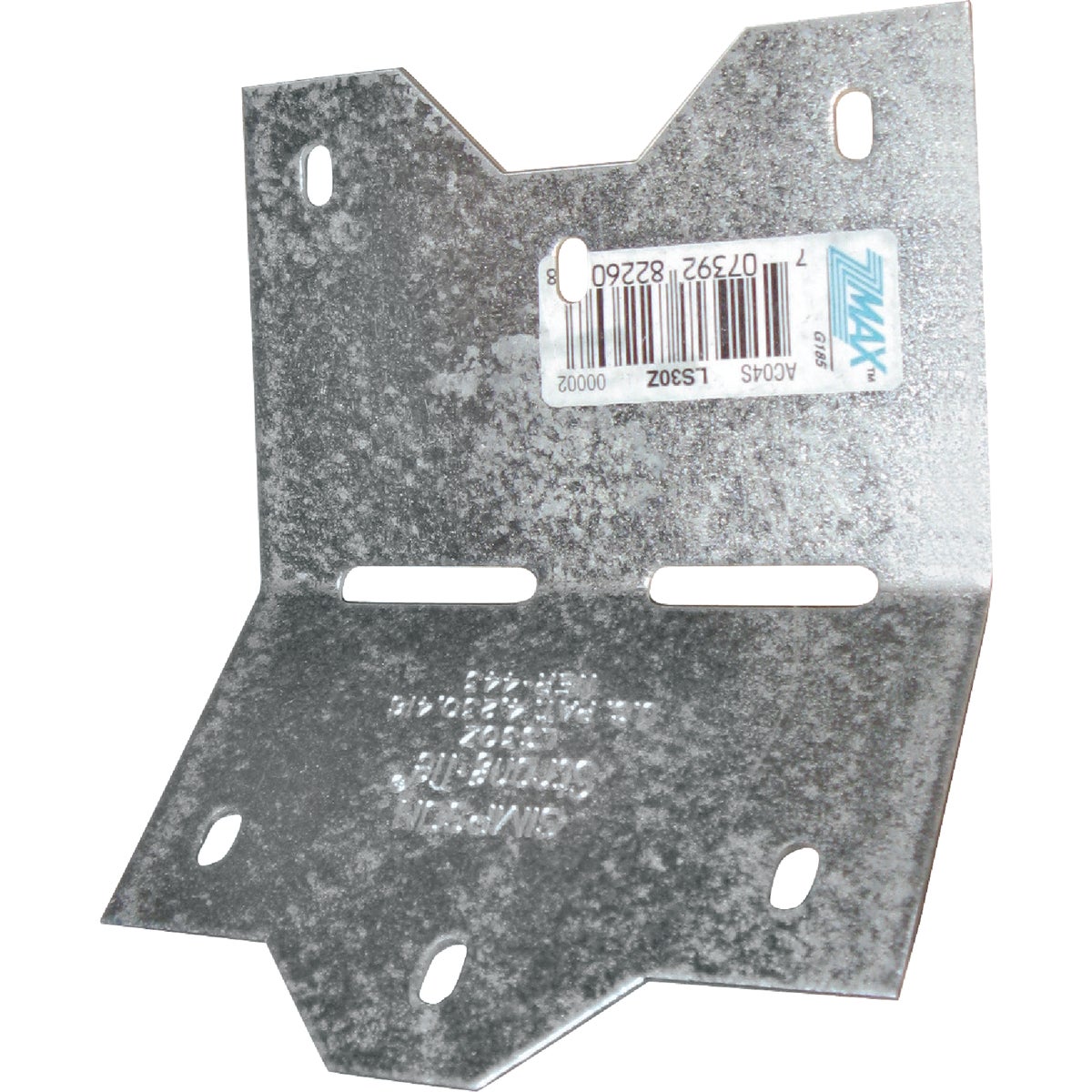3-3/8 ADJ L-ANGLE Z-MAX - LS30Z by Simpson Strong Tie