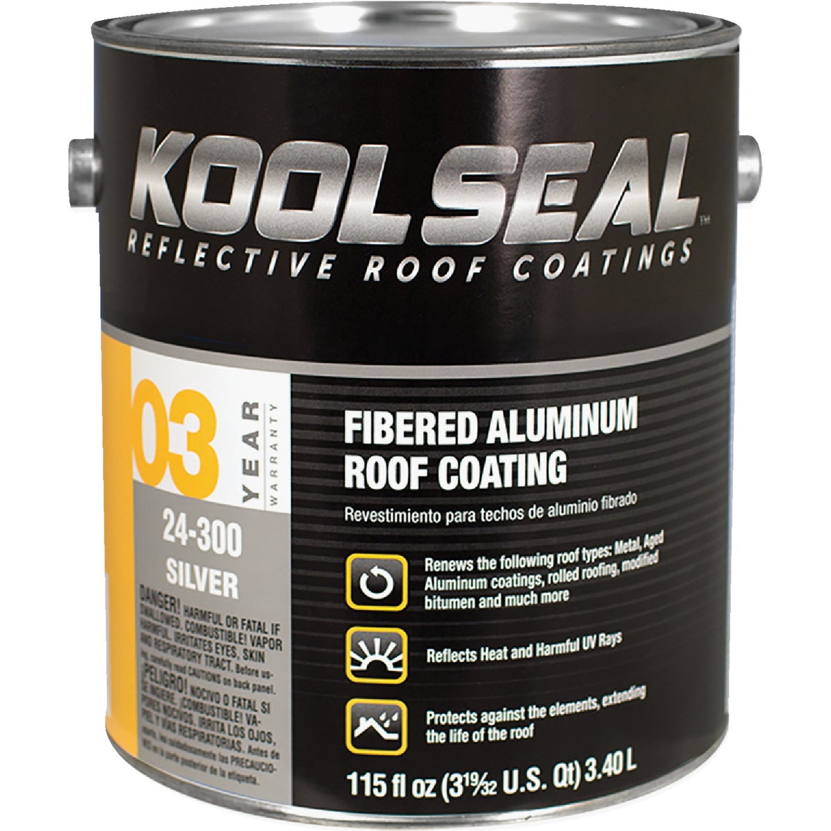 GAL GOOD ALUM RF COATING - 20-400-1 by Kool Seal