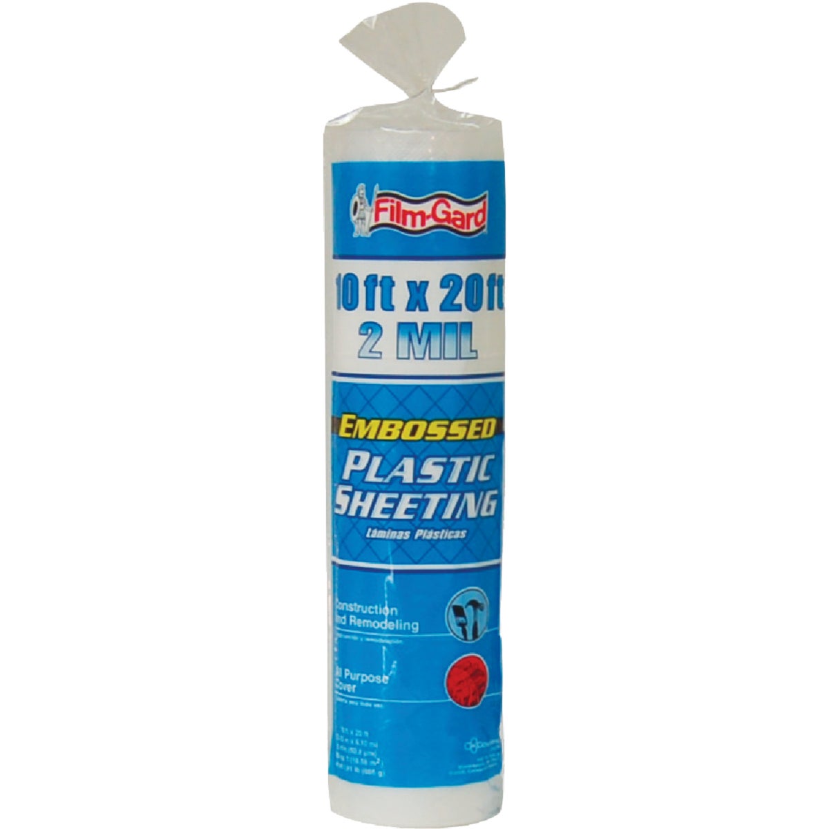 10X20 2MIL CLR TXTR FILM - 626121 by Berry Plastics
