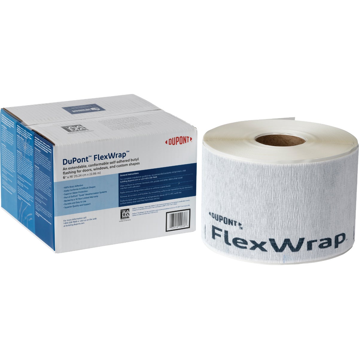 6" DUPONT FLEXWRAP NF - D14062882 by Hallmark Bld Supply