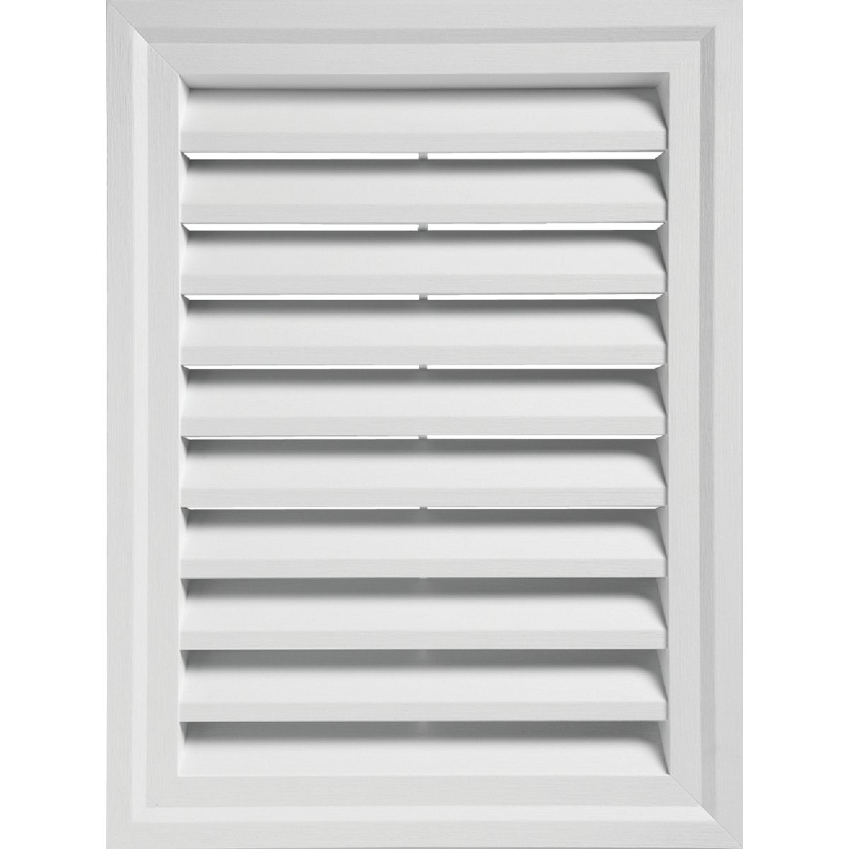 WHITE RECTGLE GABLE VENT - RECTGV1824 PW by Alcoa Home Exteriors