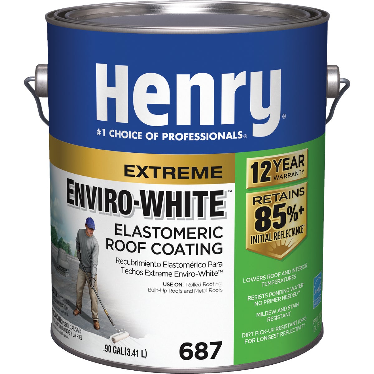 GAL ENVIROWHITE ELASTO - HE687046 by Henry Company
