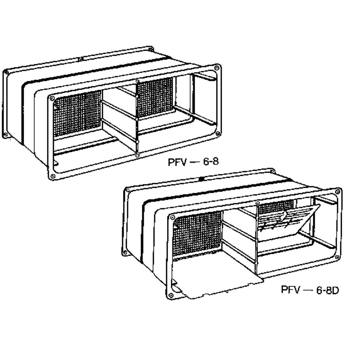 PLASTIC FOUNDATION VENT - 596037 by Noll/norwesco Llc
