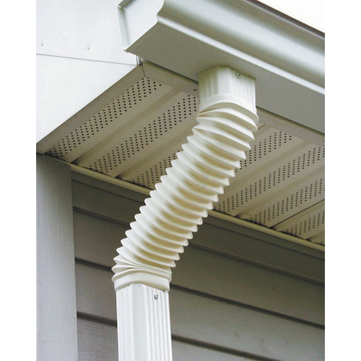 2X3 WHT FLEX ELBOW - 37084 by Amerimax Home Prod