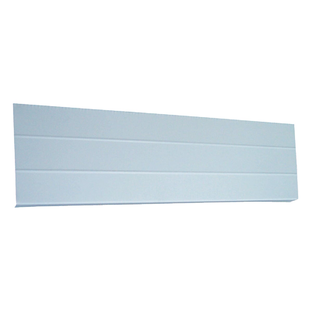 6" WHT SM RB ALUM FASCIA - 48490-AJ22 by Klauer Mfg Co