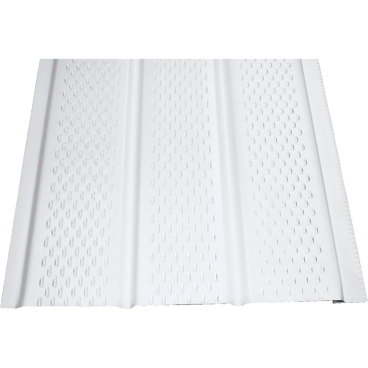 12" WHT F/V ALUM SOFFIT - 48310-AJ20 by Klauer Mfg Co
