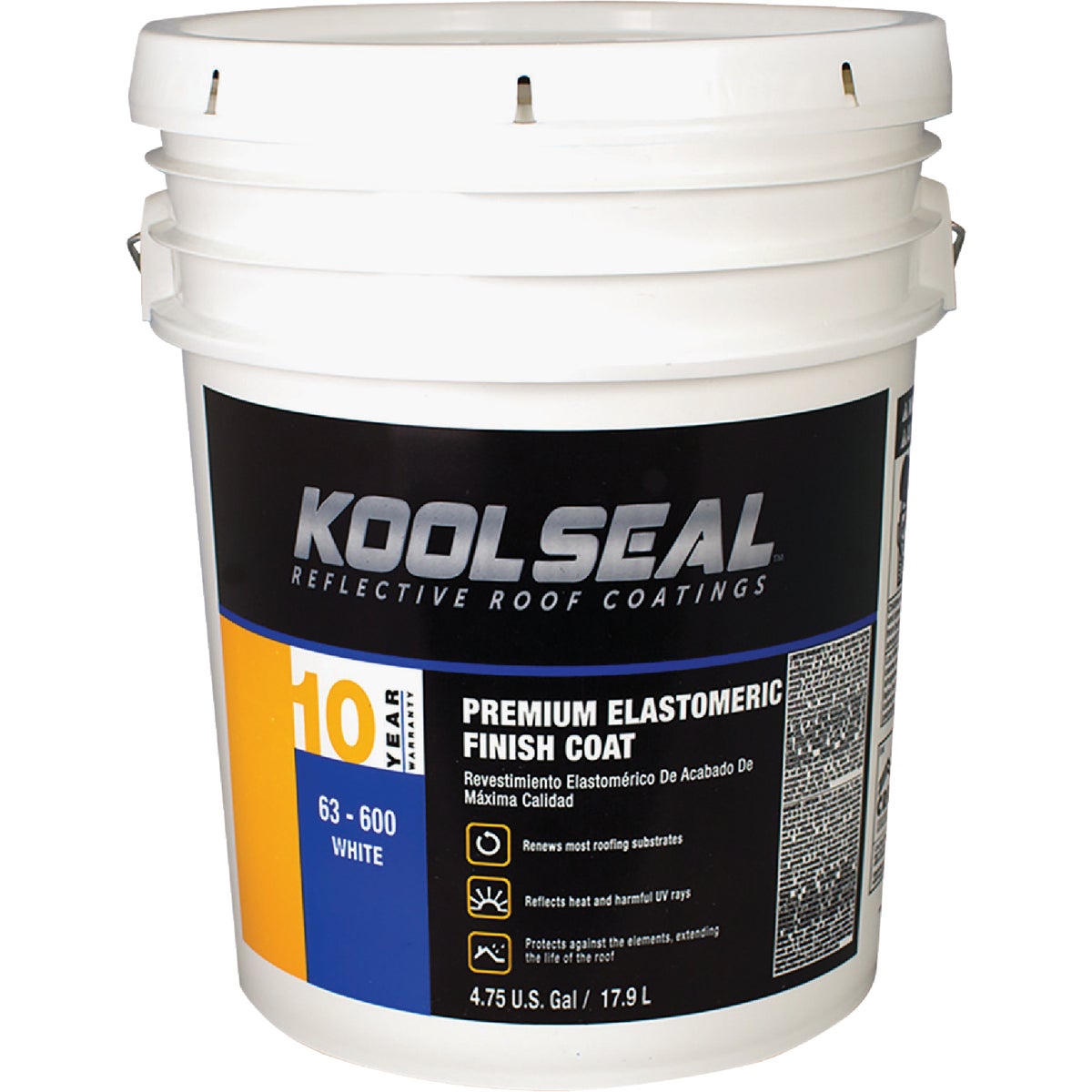 5GAL ELASTMRC RF COATING - 63-600-5 by Kool Seal
