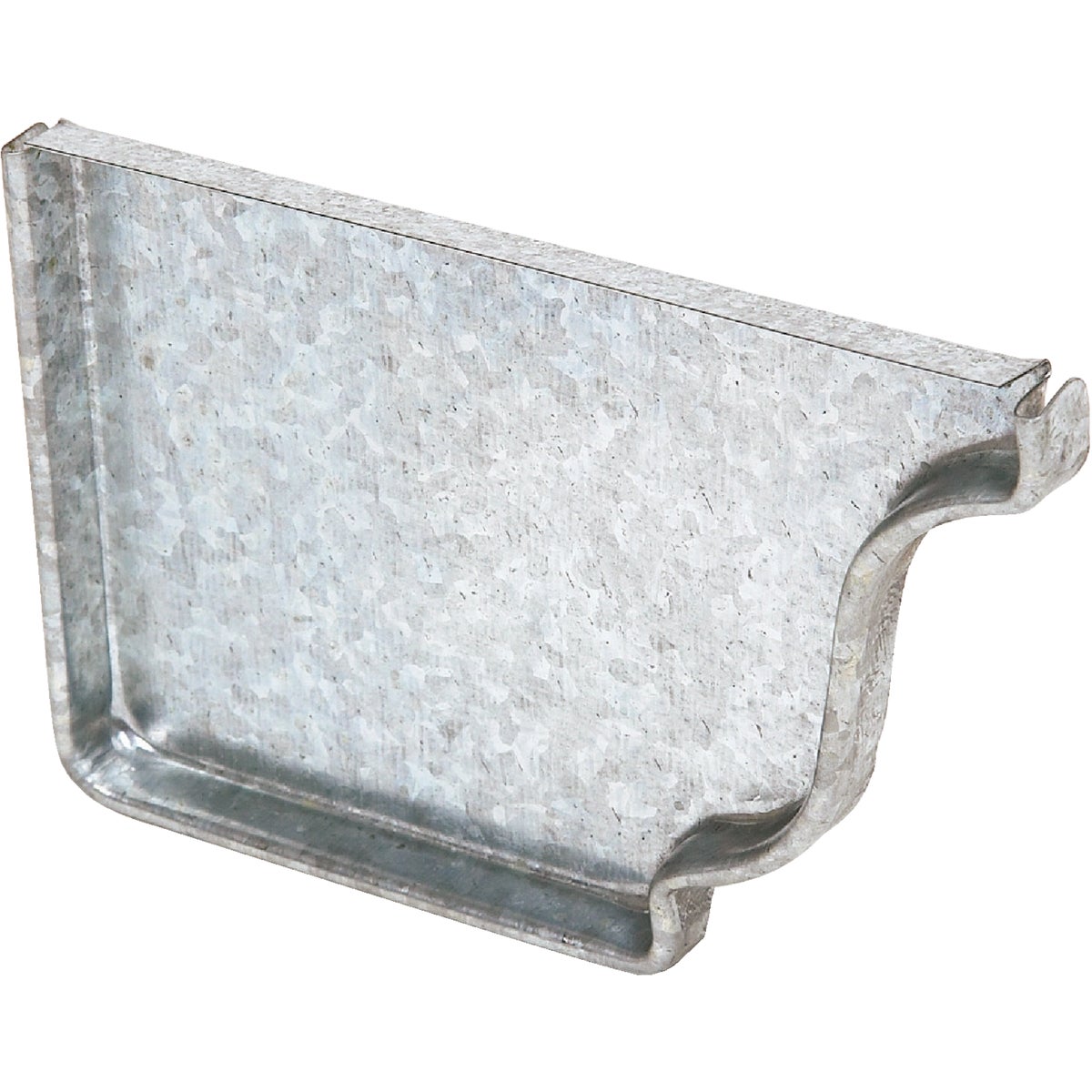 Galvanized Left End Cap - 29205 by Amerimax Home Prod