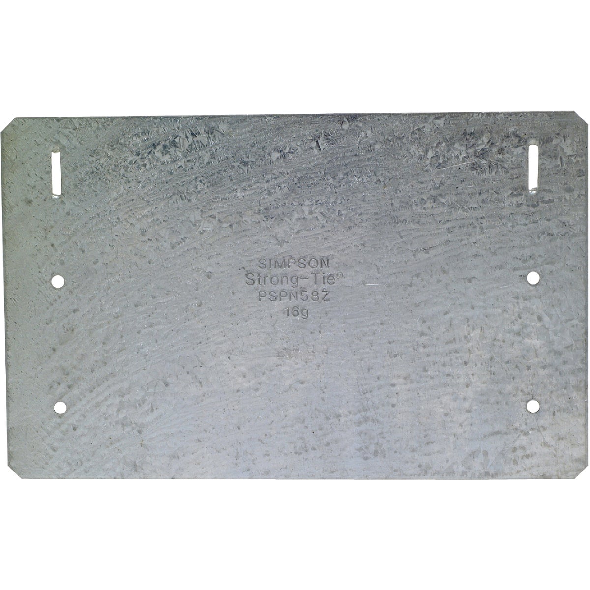 Simpson Strong-Tie 5X8 PROTECTIVE PLATE ZMX PSPN58Z