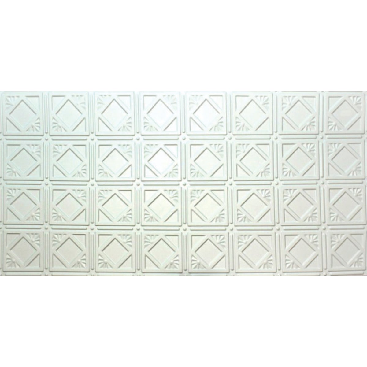 2X4 WHITE TIN-LOOK PANEL - 207 by Global Specialty Pro