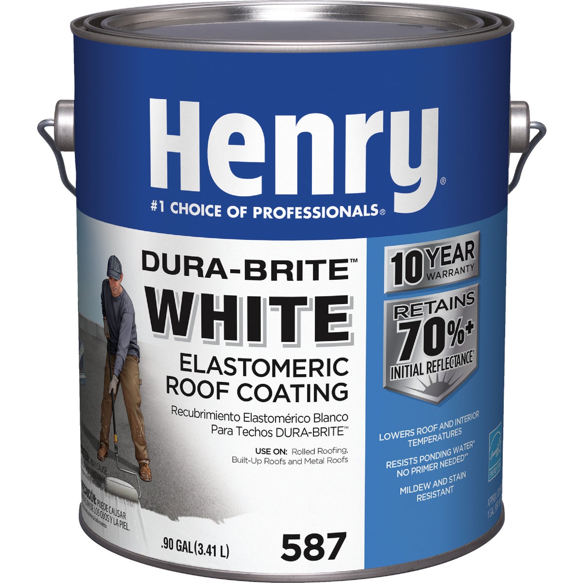 GL WHITE ROOF COATING - HE587046 by Henry Company