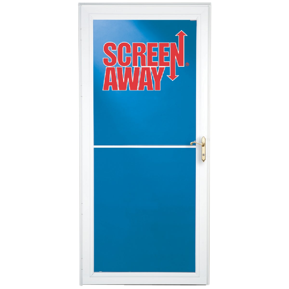 32" WHT FULL VIEW DOOR - 35660031 by Larson Mfg Co