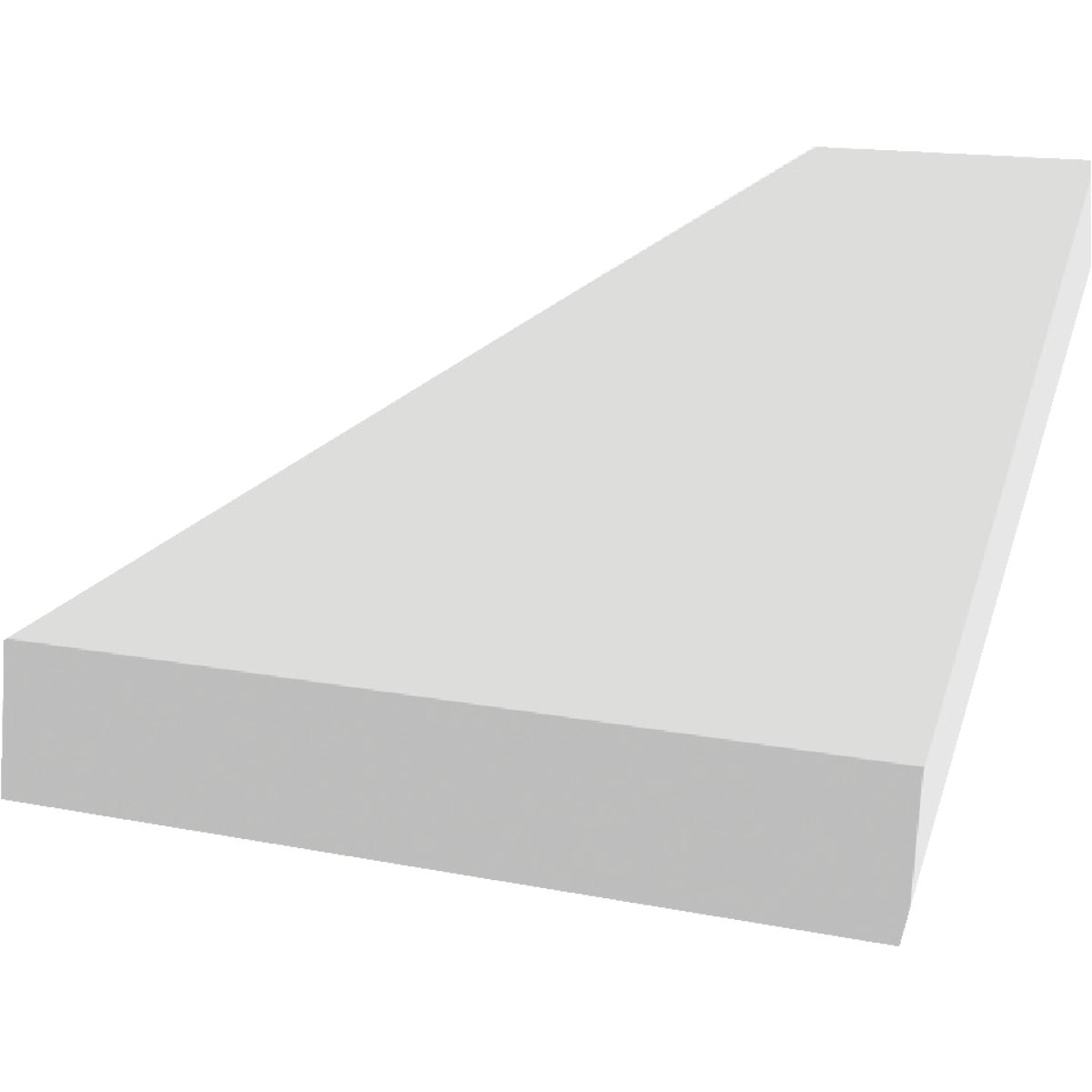 1X6-12' WHT TRIM BOARD - 07721200986 by Gossen Corp