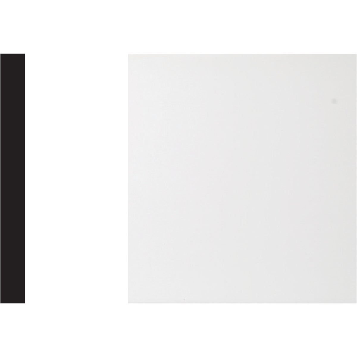 1X8-12' WHT TRIM BOARD - 07731200986 by Gossen Corp