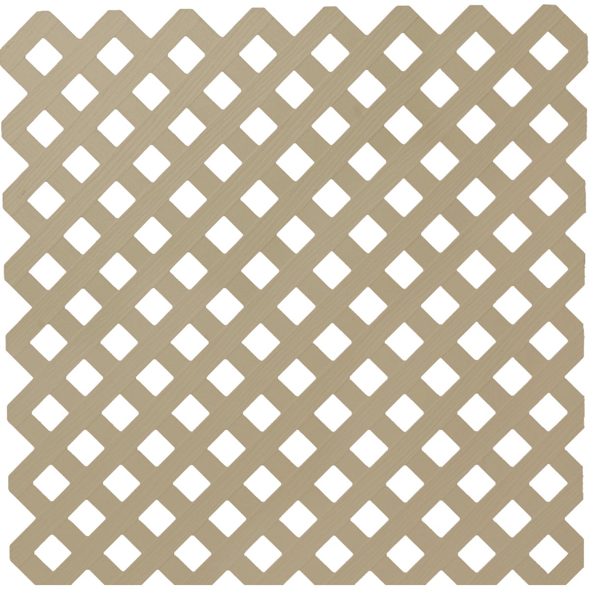 4X8 BRNST PRIVCY LATTICE - 103650 by Ufpi   Plstc Lattice