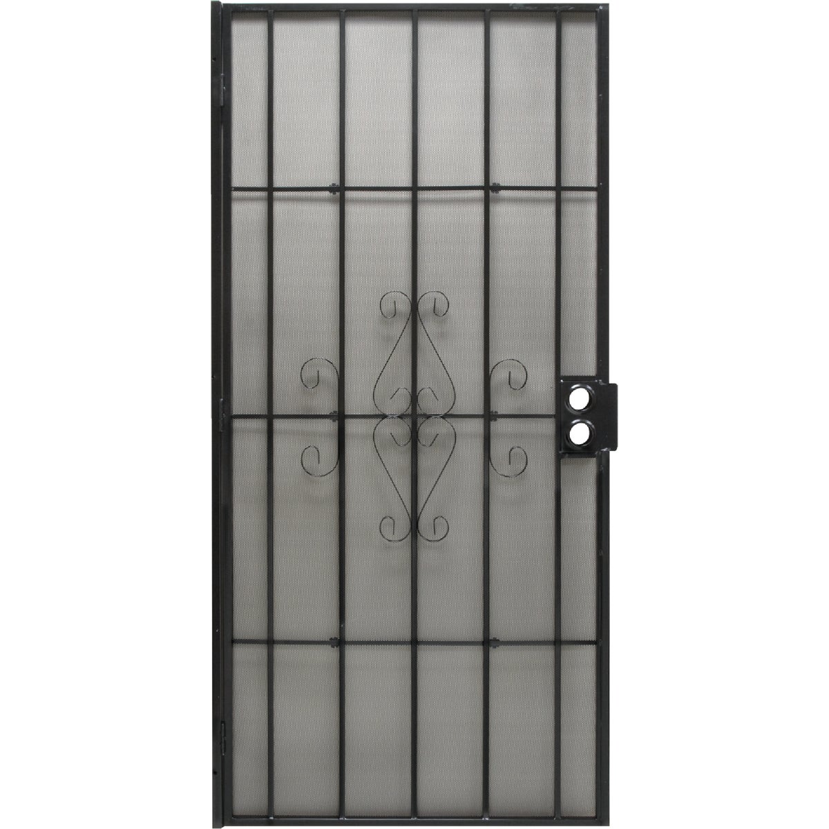 30" BLK SECURITY DOOR - 3818BK2668 by Superior Building Pr