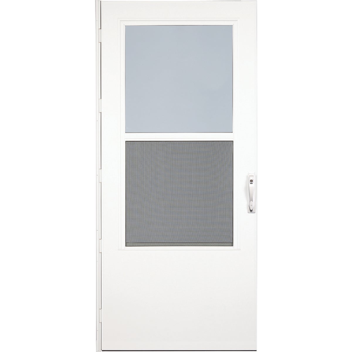 32" WHT SELF-STORM DOOR - 37050031 by Larson Mfg Co