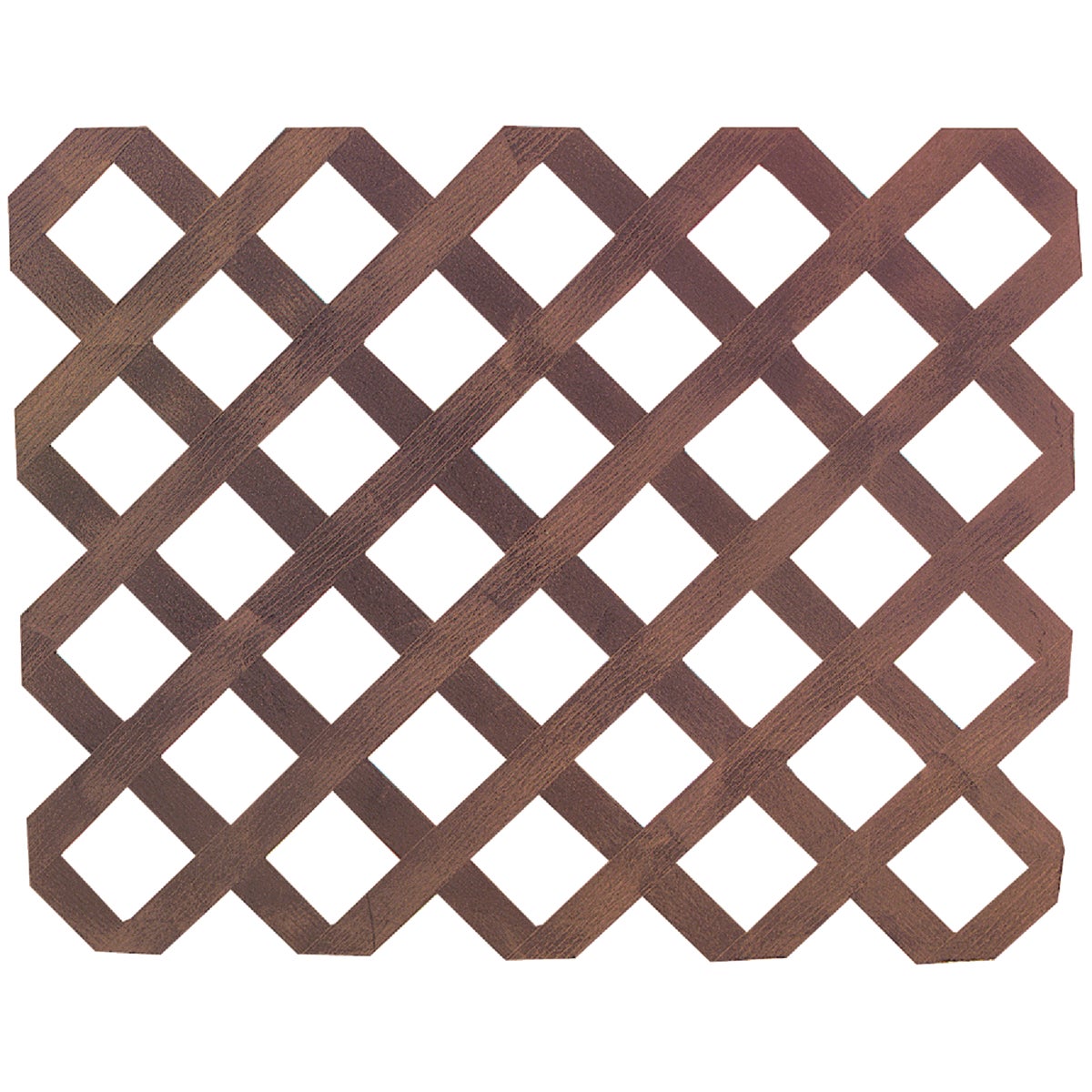 2-5/8"SP HD CDR LATTICE - 4X8X3/4 by Real Wood Products