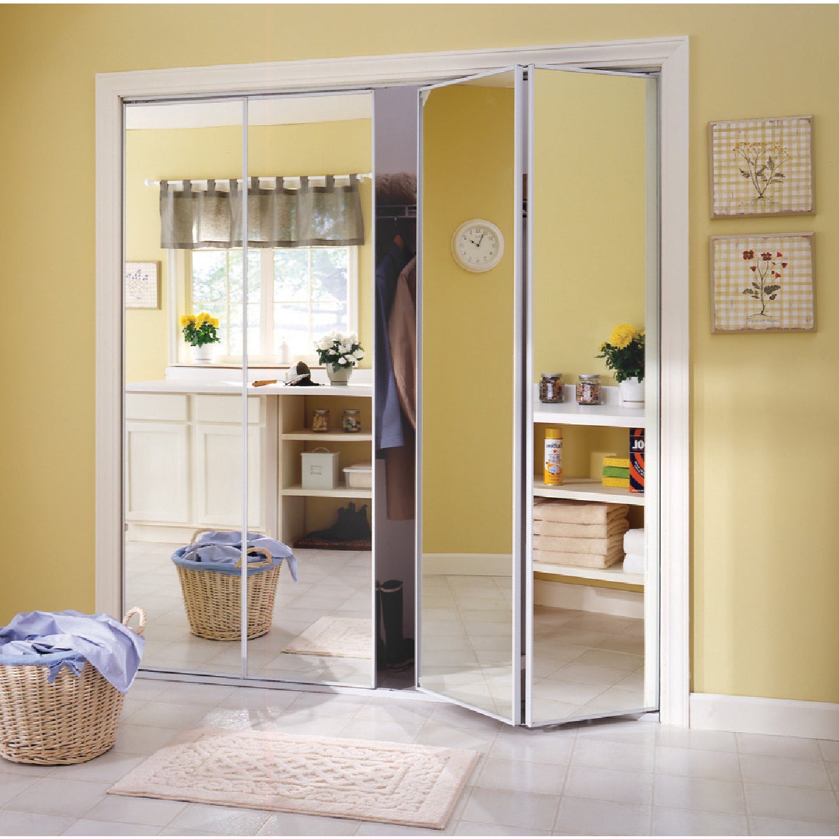 4400 24X80 WHT BIFLD DR - 24-8278 by Home Decor Innov