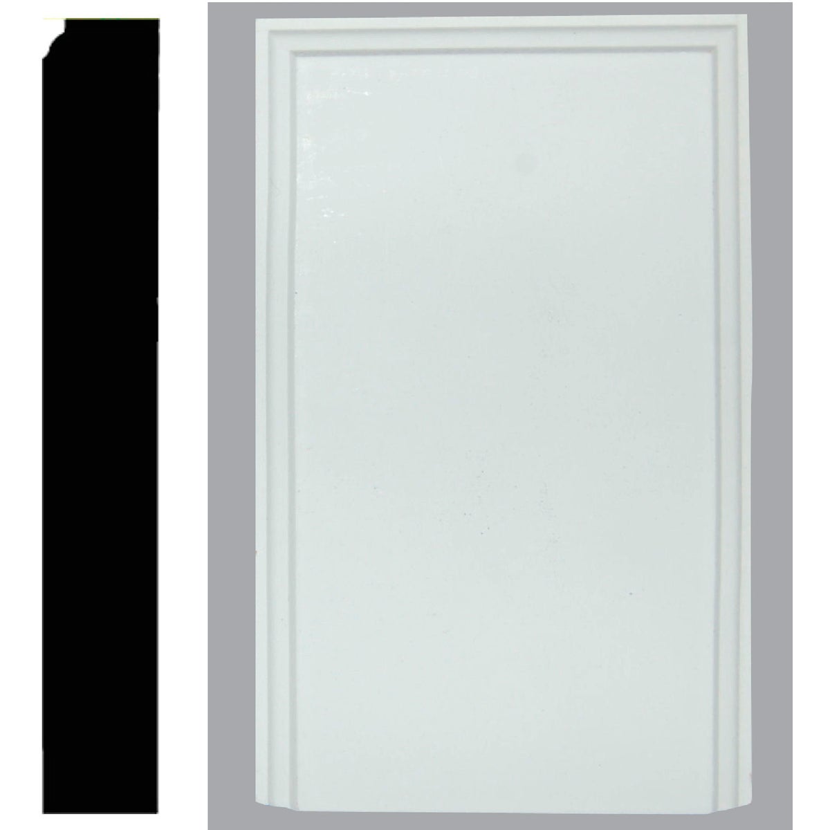 7/8X3-1/2X6 PLINTH BLOCK - P356MDF by House Of Fara Inc