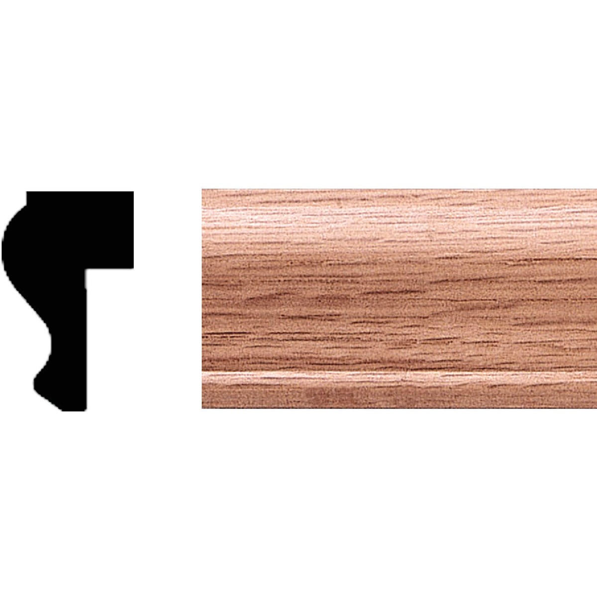 3/4X1-1/4"X8' OAK CAP - 9511 by House Of Fara Inc