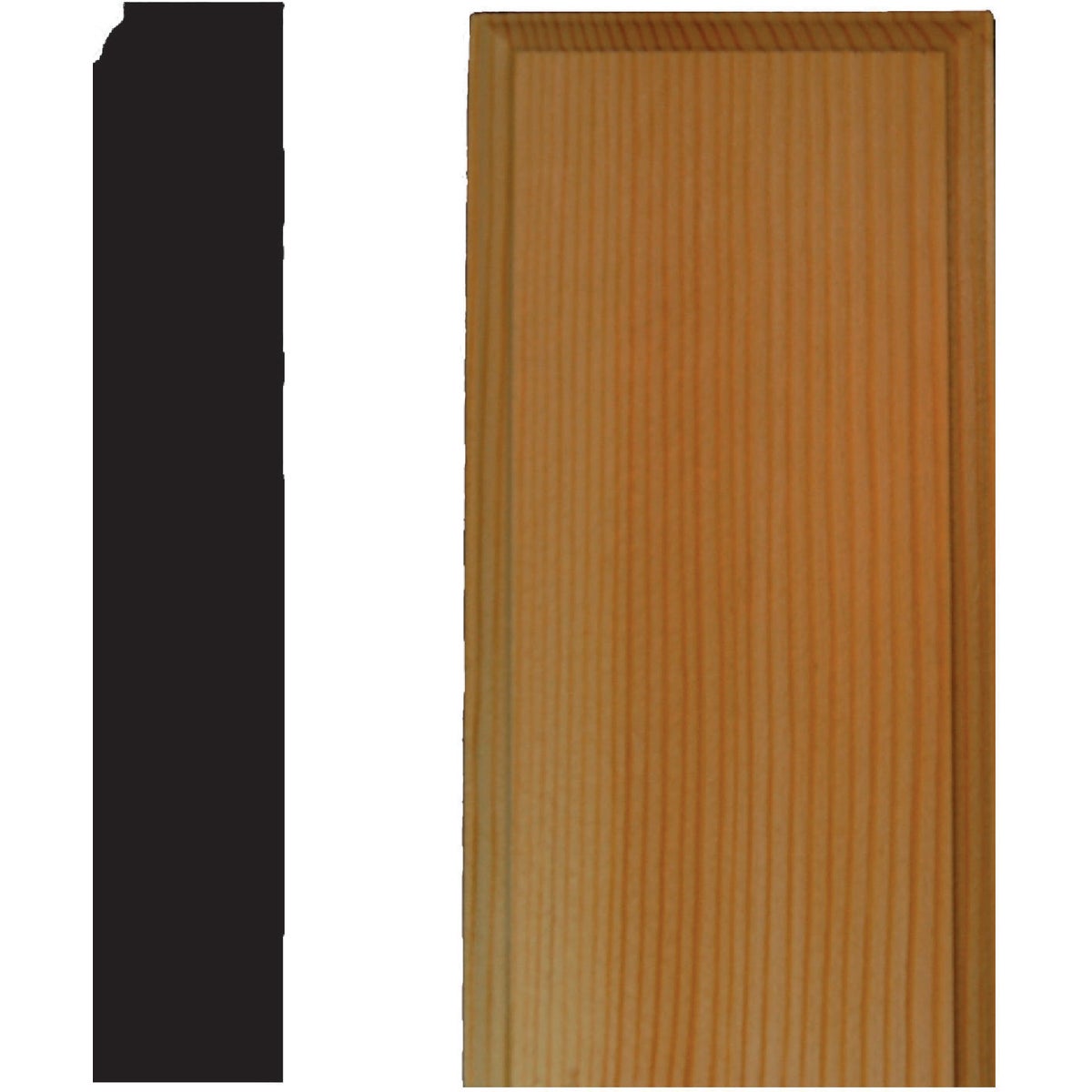 7/8X2-1/2X5 PLINTH BLOCK - P255P by House Of Fara Inc
