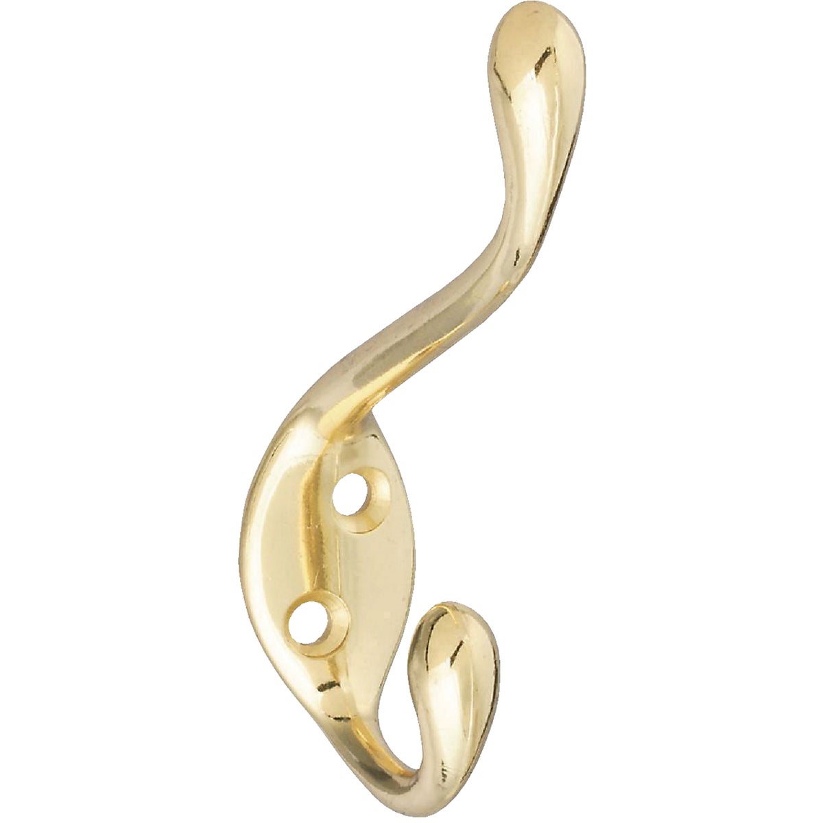 BRS COAT & HAT HOOK - N248245 by National Mfg Co