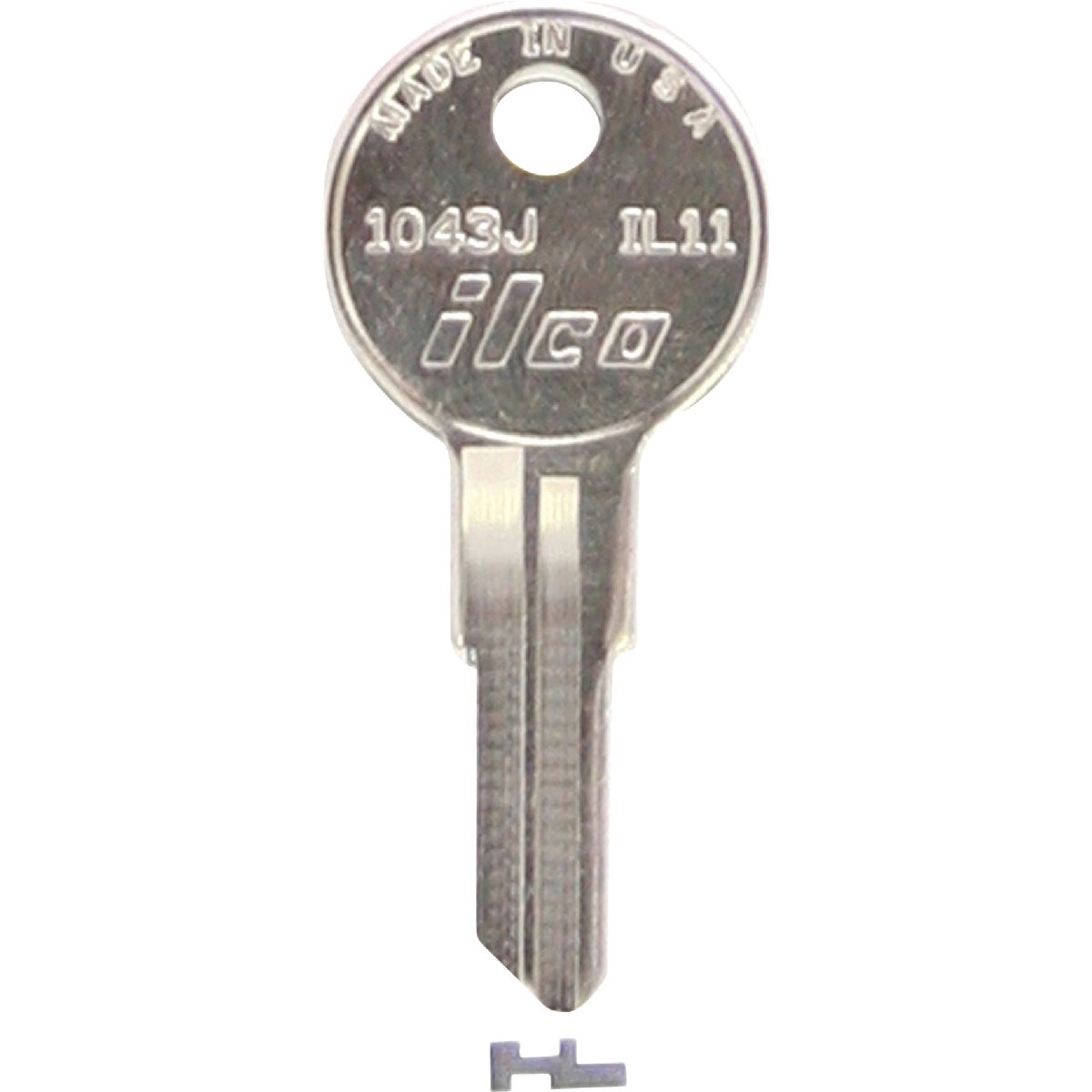 IL11 ILLINOIS CABINT KEY - 1043J by Ilco Corp