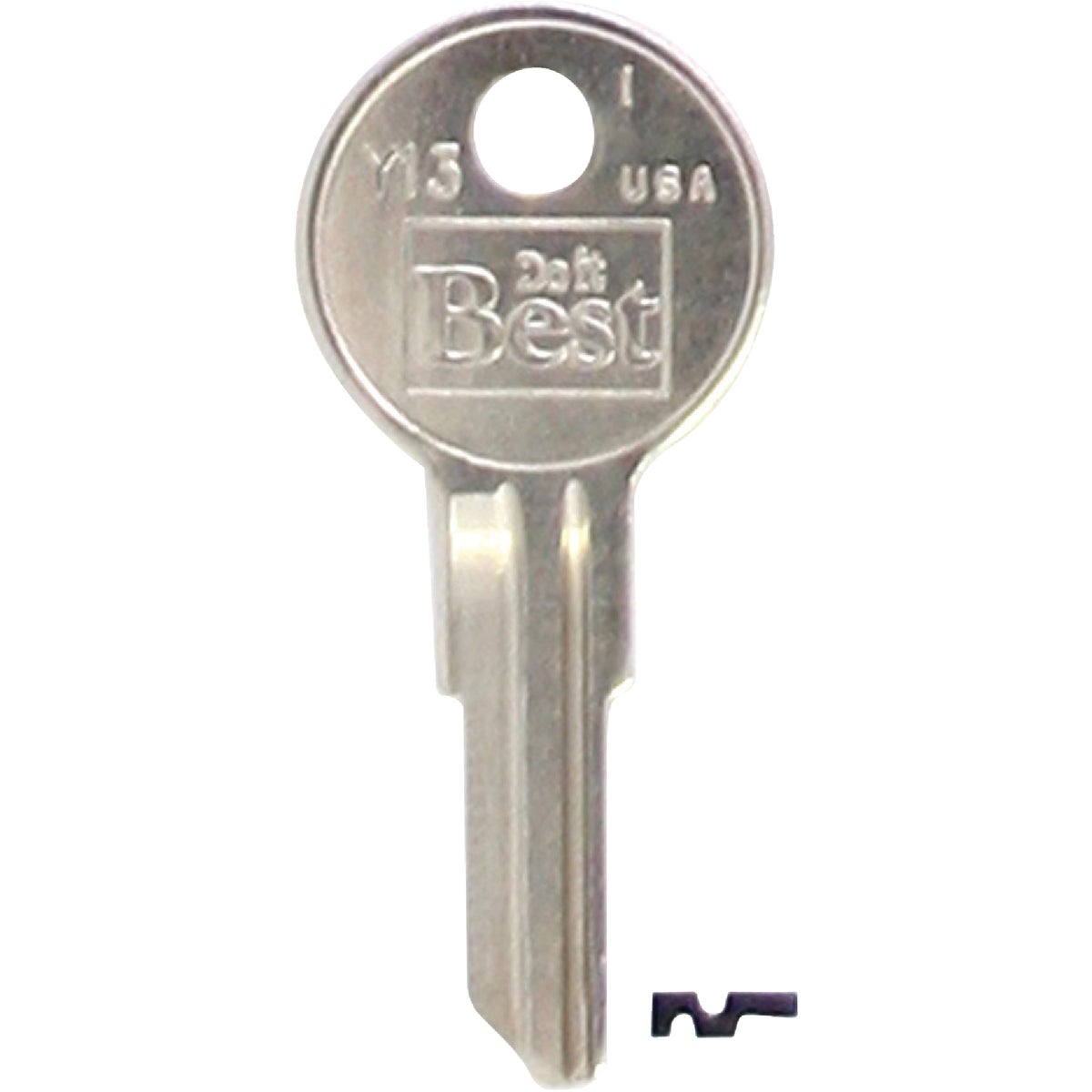 Y13 YALE DOOR KEY - 01122R DIB by Ilco Corp