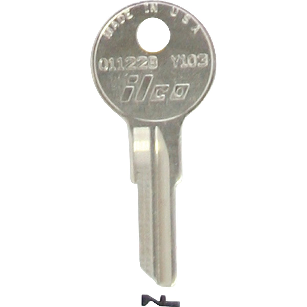 Y103 YALE DOOR KEY - O1122B by Ilco Corp