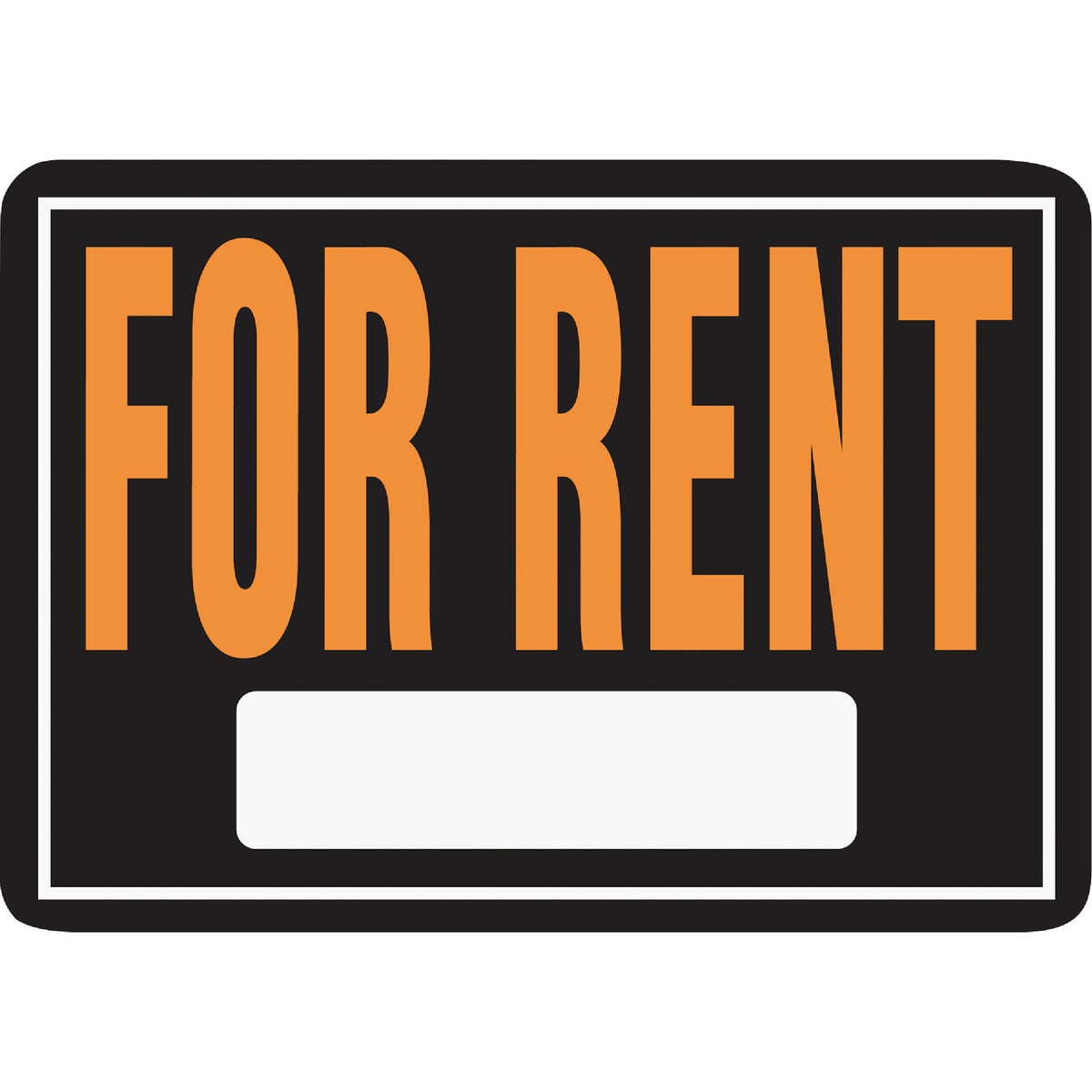 10X14 FOR RENT SIGN - 802 by Hy Ko Prods Co