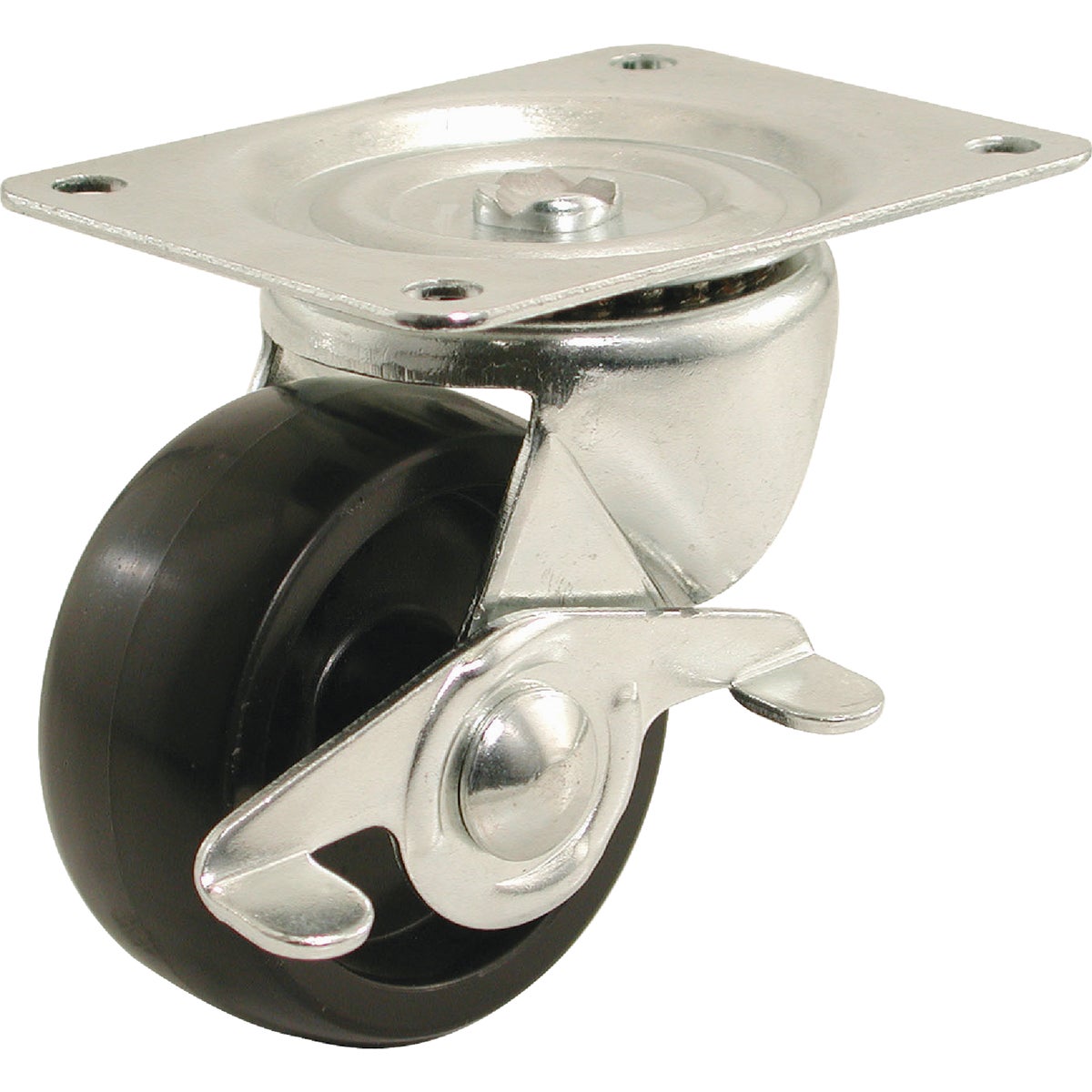 2" SP POL CASTER W/BRAKE - 9541 by Shepherd Hardware
