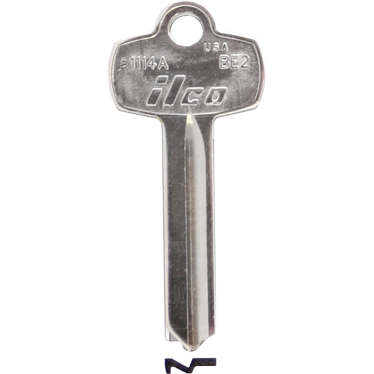 BE2 BEST PADLOCK KEY - A1114FM by Ilco Corp