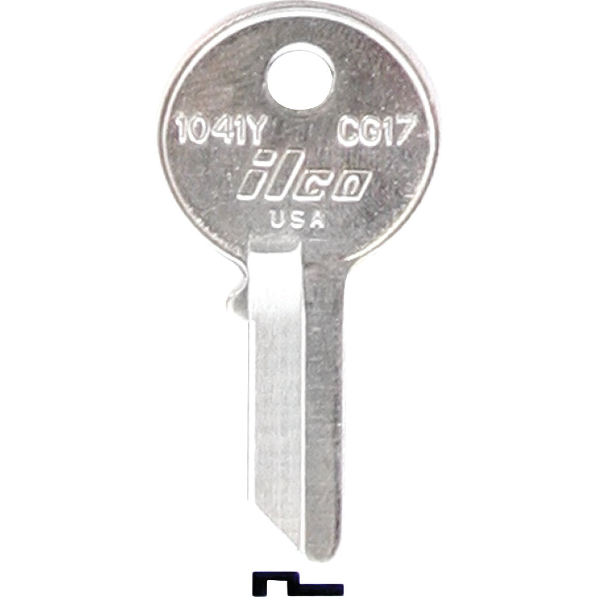 CG17 CHICAGO DESK KEY - 1041Y by Ilco Corp