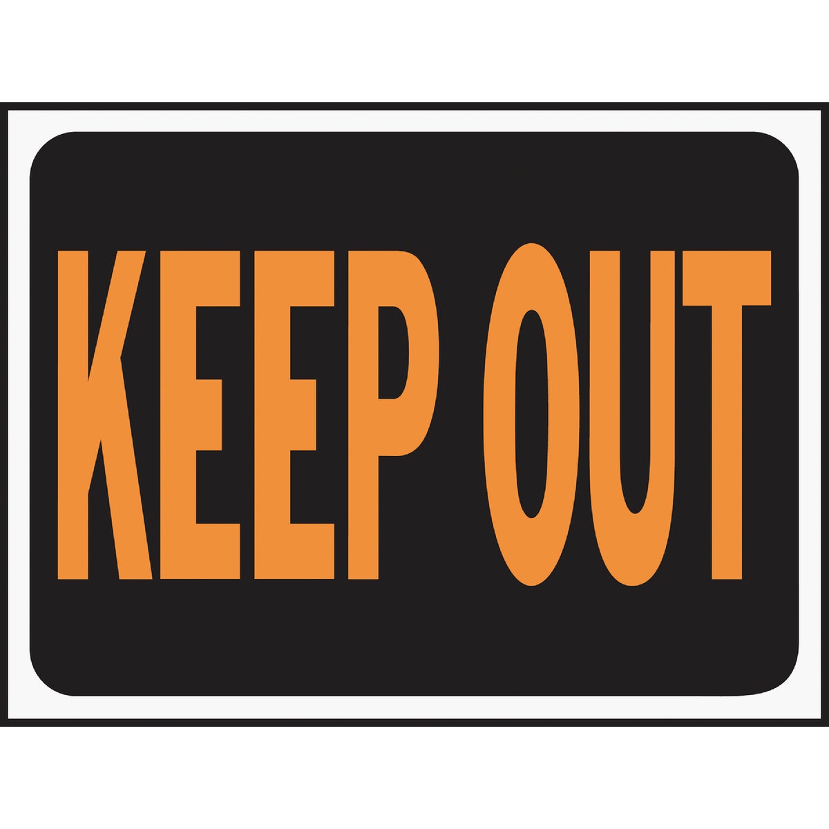 9X12 KEEP OUT SIGN - 3010 by Hy Ko Prods Co