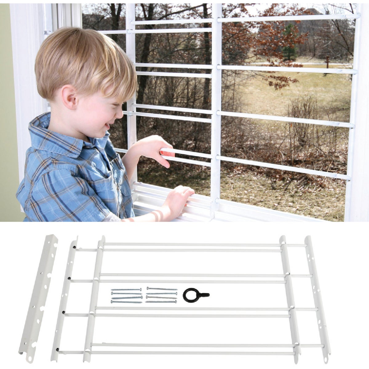 4-BAR WINDOW GUARD - 1134 by Knape & Vogt Mfg Co