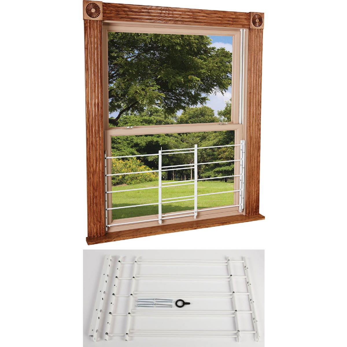 5-BAR WINDOW GUARD - 1135 by Knape & Vogt Mfg Co